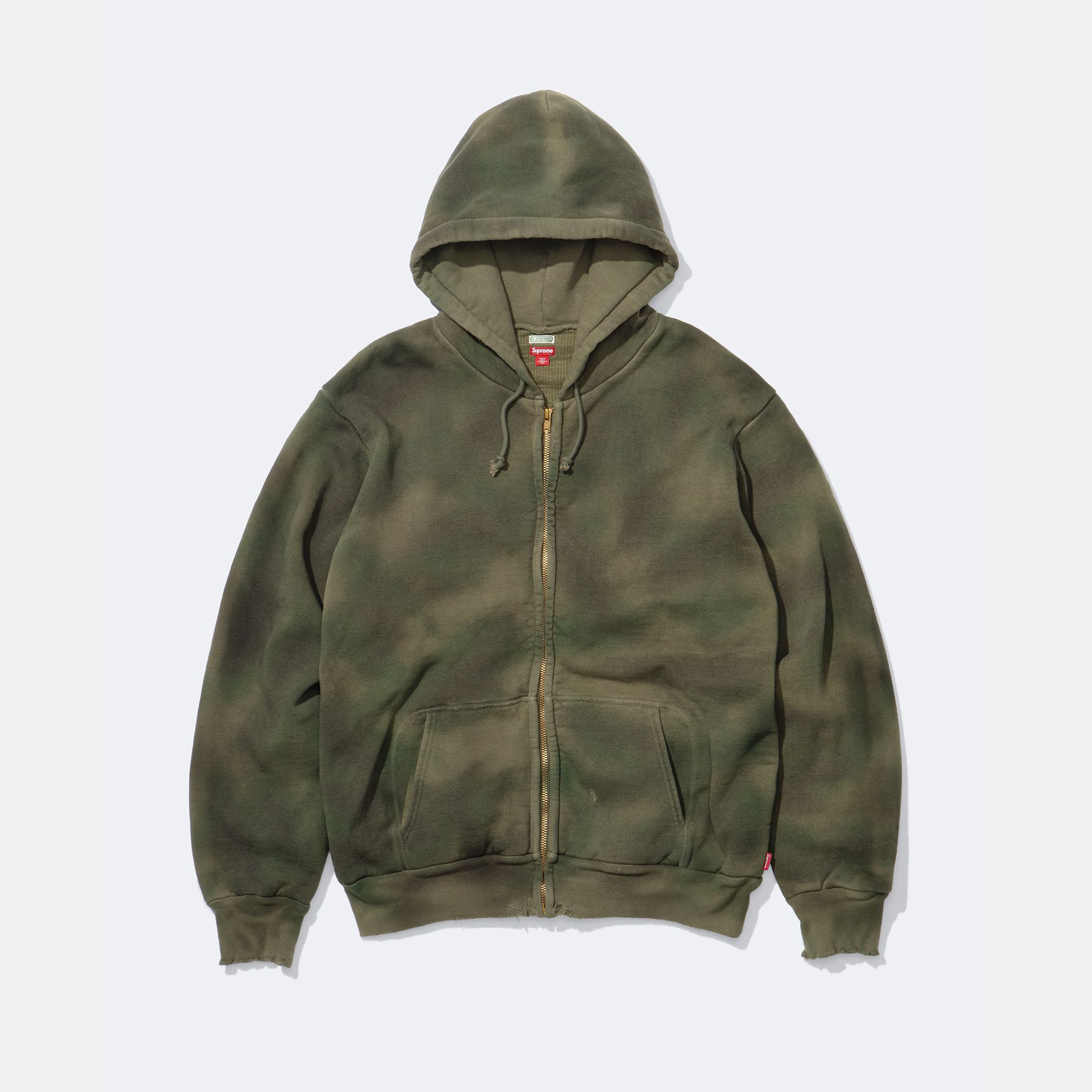 Supreme®/A.PRESSE Vintage Zip Up Hooded Sweatshirt view 3